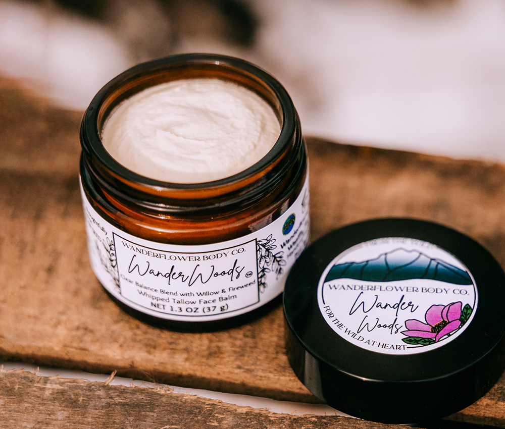 WanderWoods - Clear Balance Whipped Tallow Face Balm