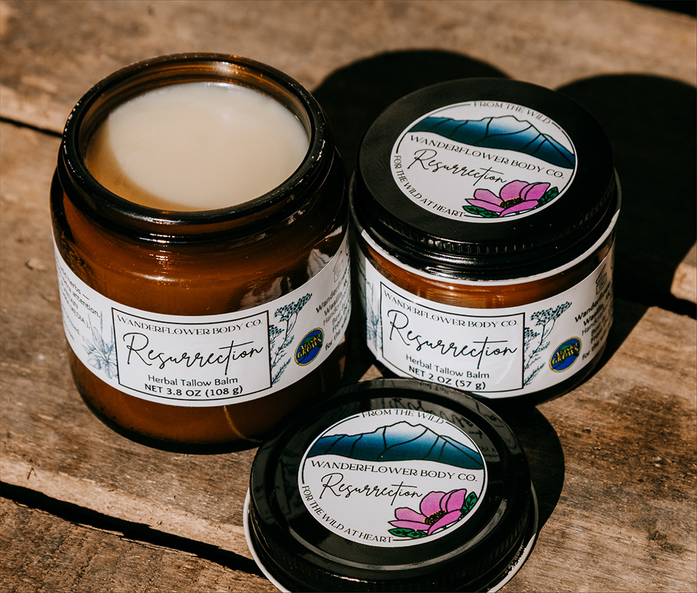 Resurrection - Unscented Herbal Tallow Balm