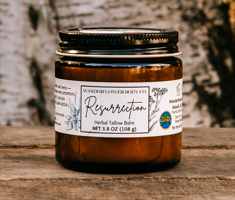 Resurrection - Unscented Herbal Tallow Balm - Image 2