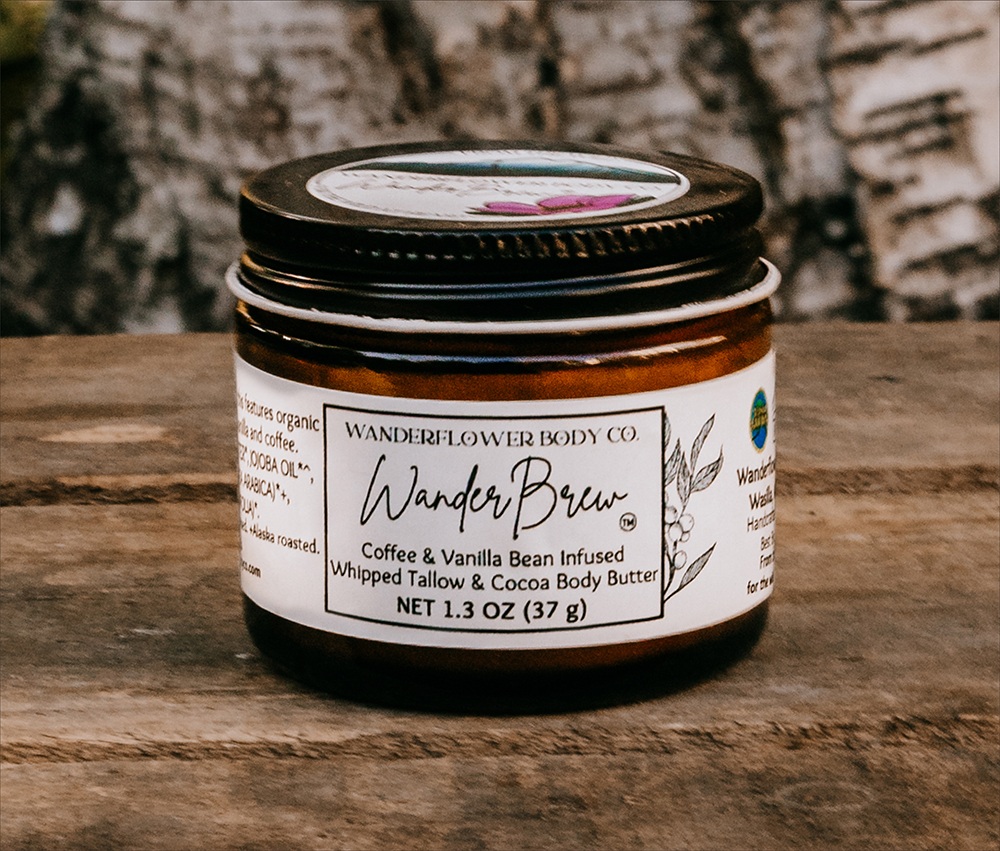 WanderBrew - Whipped Tallow & Coffee Body Butter - Image 2