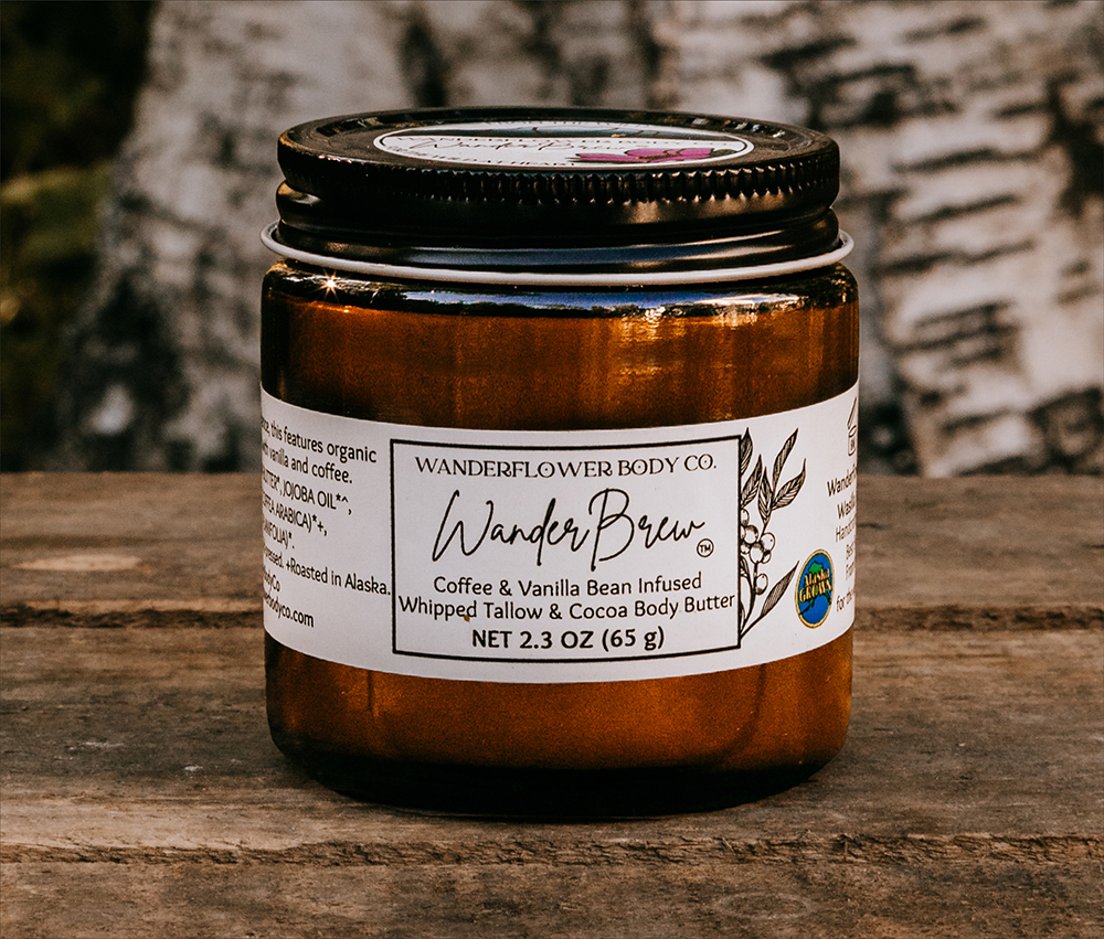WanderBrew - Whipped Tallow & Coffee Body Butter - Image 3