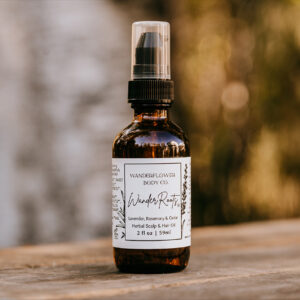 WanderRoots - Lavender, Rosemary & Cedar Hair & Scalp Oil