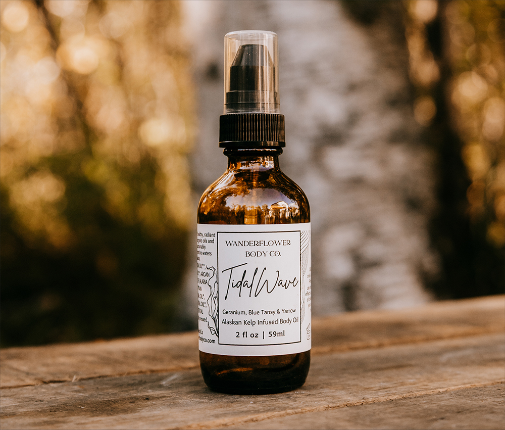 TidalWave - Kelp & Floral Body Oil - Image 3
