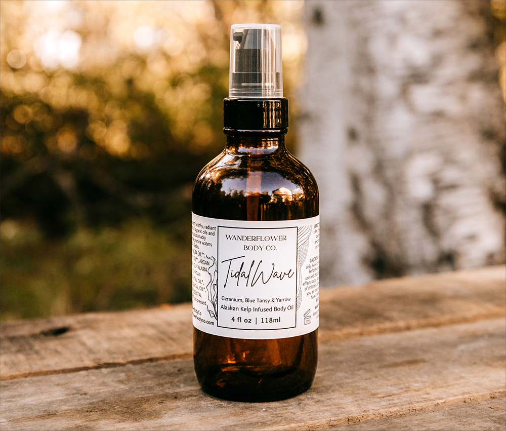 TidalWave - Kelp & Floral Body Oil - Image 2