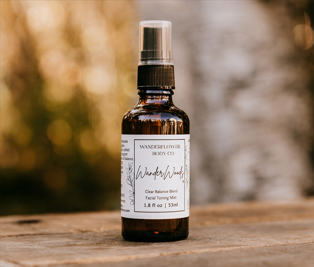 WanderWoods - Clear Balance Facial Toning Mist