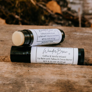 WanderBrew Lip Balm - Coffee & Vanilla Lip Balm