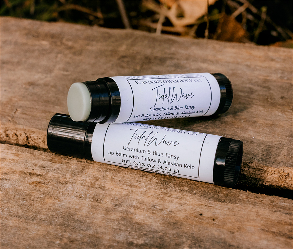 TidalWave Lip Balm - Kelp & Floral Lip Balm