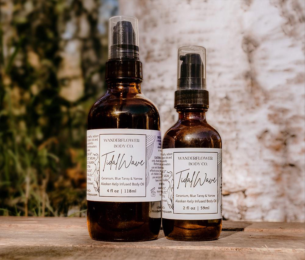 TidalWave - Kelp & Floral Body Oil