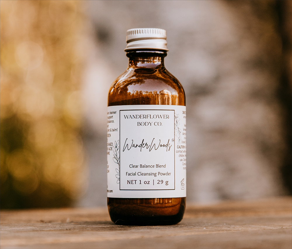WanderWoods - Clear Balance Facial Cleansing Powder